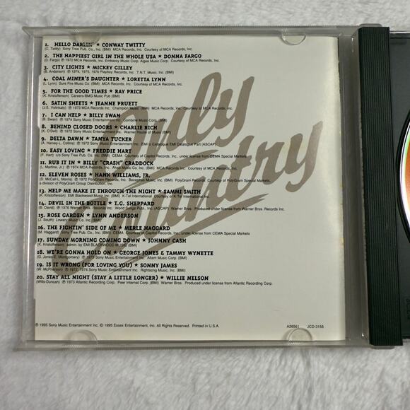 Only Country 1970-1974 CD | 20 Country Hits Ray Price, Conway Twitty,Loretta Lyn - Picture 5 of 7